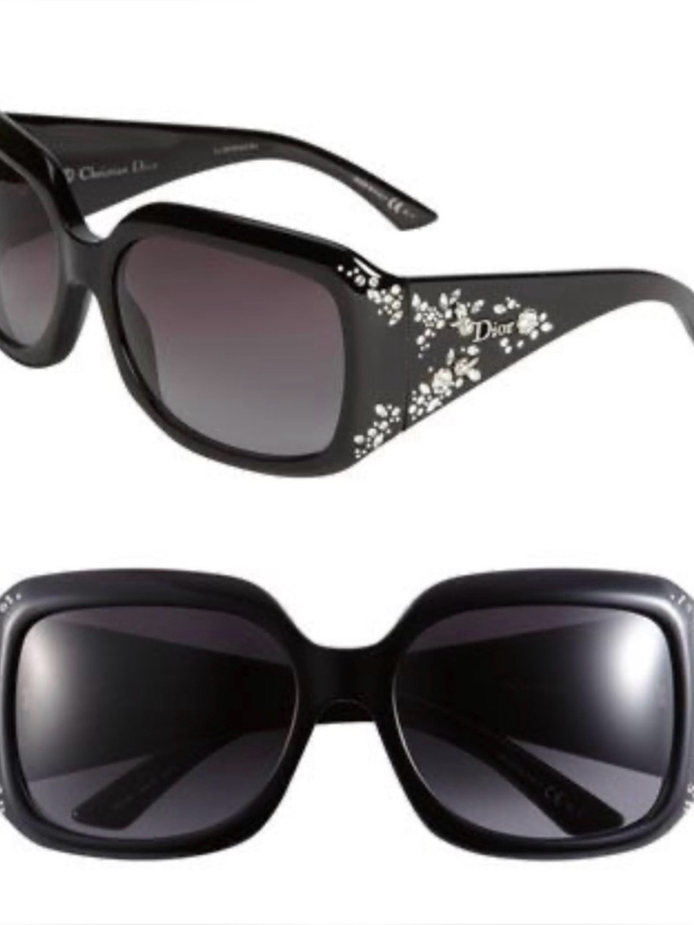 Christian Dior  Sunglasses Crystals & Rhinestones the “Dior Ondine”